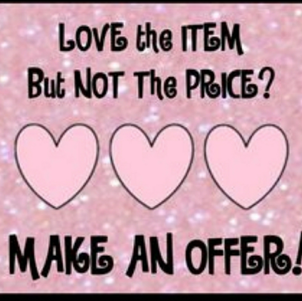 Go ahead! Make me an offer❤